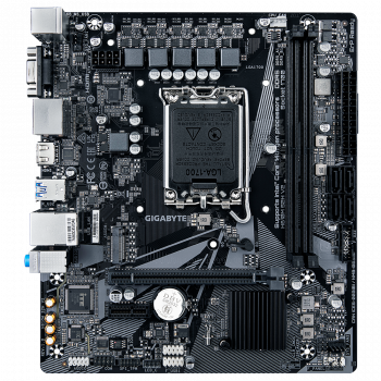 GIGABYTE H610M S2H V2 DDR5 5600MHZ D-SUB HDMI DP MATX 1700P 