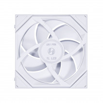 Lian Li UNI FAN TL LCD REVERSE 1x140mm Beyaz Kasa Fanı (G99.14RTLLCD1W.00)
