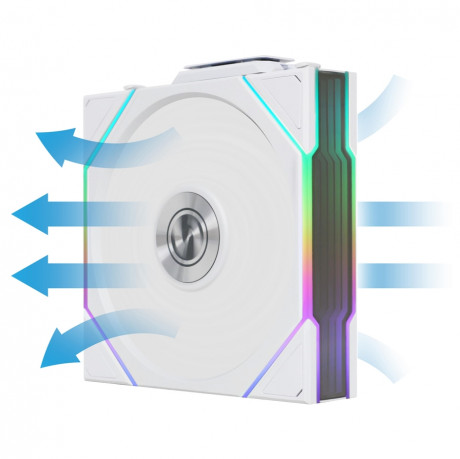 Lian Li UNI FAN REVERSE TL WIRELESS 3x120mm Beyaz Kasa Fanı (G99.12RTL1W3W.00)