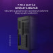 GAMEPOWER WARCRY TOPGLASS 4X ARGB FAN KASA BLACK