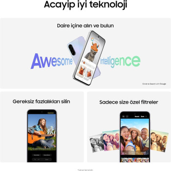 SAMSUNG GALAXY A36 5G 128GB 8GB RAM SIYAH CEP TELE