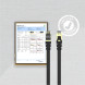 UNITEK CAT7 PATCH KABLO 3MT FLAT 10GBPS (C1897BK-3M)