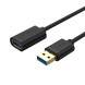 UNITEK USB3.0(M) TO USB3.0(F) UZATMA KABLO 2MT 5GBPS (Y-C459GBK)