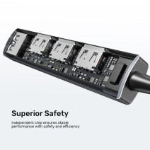 UNITEK TYPE-C TO 4 PORT USB HUB (USB3.0 + 3xUSB2.0) (H1208B)