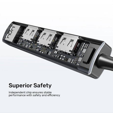 UNITEK TYPE-C TO 4 PORT USB HUB (USB3.0 + 3xUSB2.0) (H1208B)