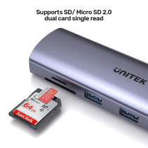 UNITEK USB-C 9in1 UNIVERSAL DOCKING STATION (D1113A)