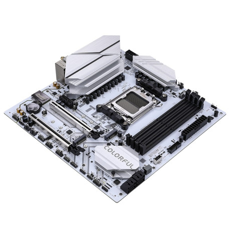 COLORFUL BATTLE-AX B650M-WHITE WIFI V15 DDR5 7600-