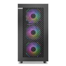 SEGOTEP Endura 1 Siyah 750W 80+ Bronze PCIE 5.0 Mid Tower Kasa (Rainbow Fan)