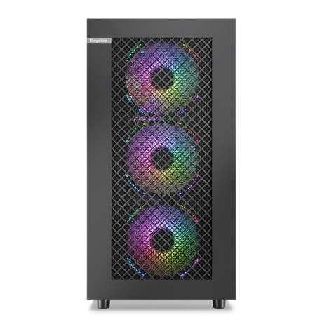 SEGOTEP Endura 1 Siyah 750W 80+ Bronze PCIE 5.0 Mid Tower Kasa (Rainbow Fan)