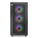 SEGOTEP Endura 1 Siyah 750W 80+ Bronze PCIE 5.0 Mid Tower Kasa (Rainbow Fan)