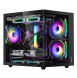 SEGOTEP Brave W1 Siyah 650W 80+ Midi Tower Kasa  (Rainbow Fan)