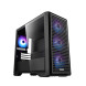 SEGOTEP Radiant Siyah 750W 80+ Bronze PCIE 5.0 Mid Tower Kasa (Rainbow Fan)