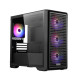 SEGOTEP Radiant Siyah 750W 80+ Bronze PCIE 5.0 Mid Tower Kasa (Rainbow Fan)