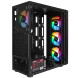 Everest FACED V5 Mesh 600W RGB Siyah Gaming Kasa
