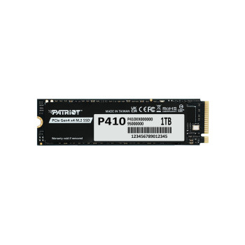 Patriot P410 PCIe Gen4 x4 (NVMe 1.4) M.2 2280 SSD R/5000 W/4500 [1TB] (P410P1TBM28H)