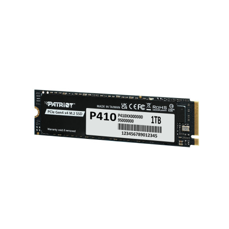 Patriot P410 PCIe Gen4 x4 (NVMe 1.4) M.2 2280 SSD R/5000 W/4500 [1TB] (P410P1TBM28H)