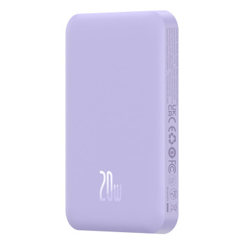 BASEUS MAGSAFE MINI KABLOSZ 5000M 20W POWERBNK MOR