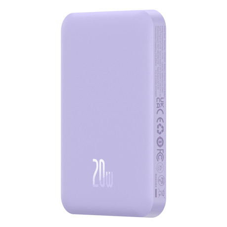 BASEUS MAGSAFE MINI KABLOSZ 5000M 20W POWERBNK MOR