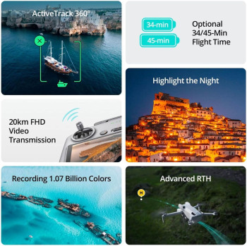 DJI MINI 4 PRO FLY MORE COMBO RC 2 KUMANDALI DRONE