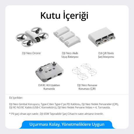 DJI NEO FLY MORE COMBO DRONE